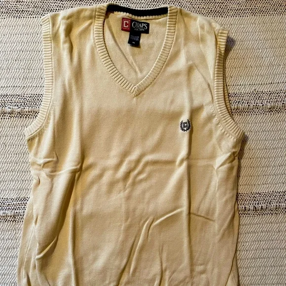 Chaps Sweater Vest - Picture 1 of 2